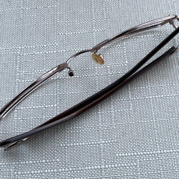 Kirkland Signature Women Eyeglasses/Sunglasses Frame PARADISE TAUPE Tone Italy - Picture 8 of 12